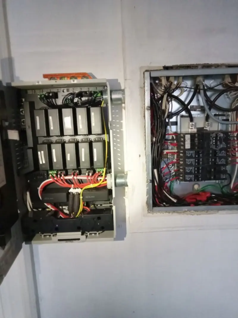 Electrical panel upgrade completed for Commercial Electrician Services in Morris